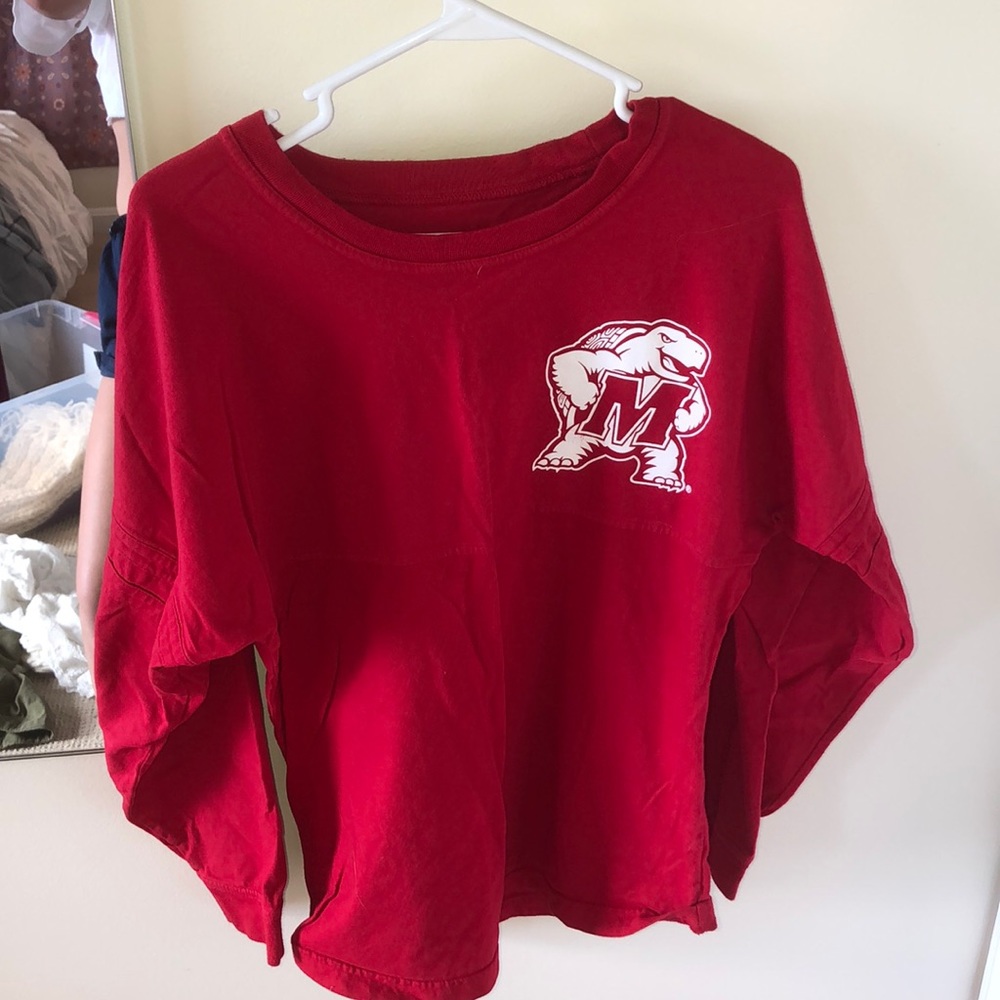 Oversized long sleeve UMD tee
